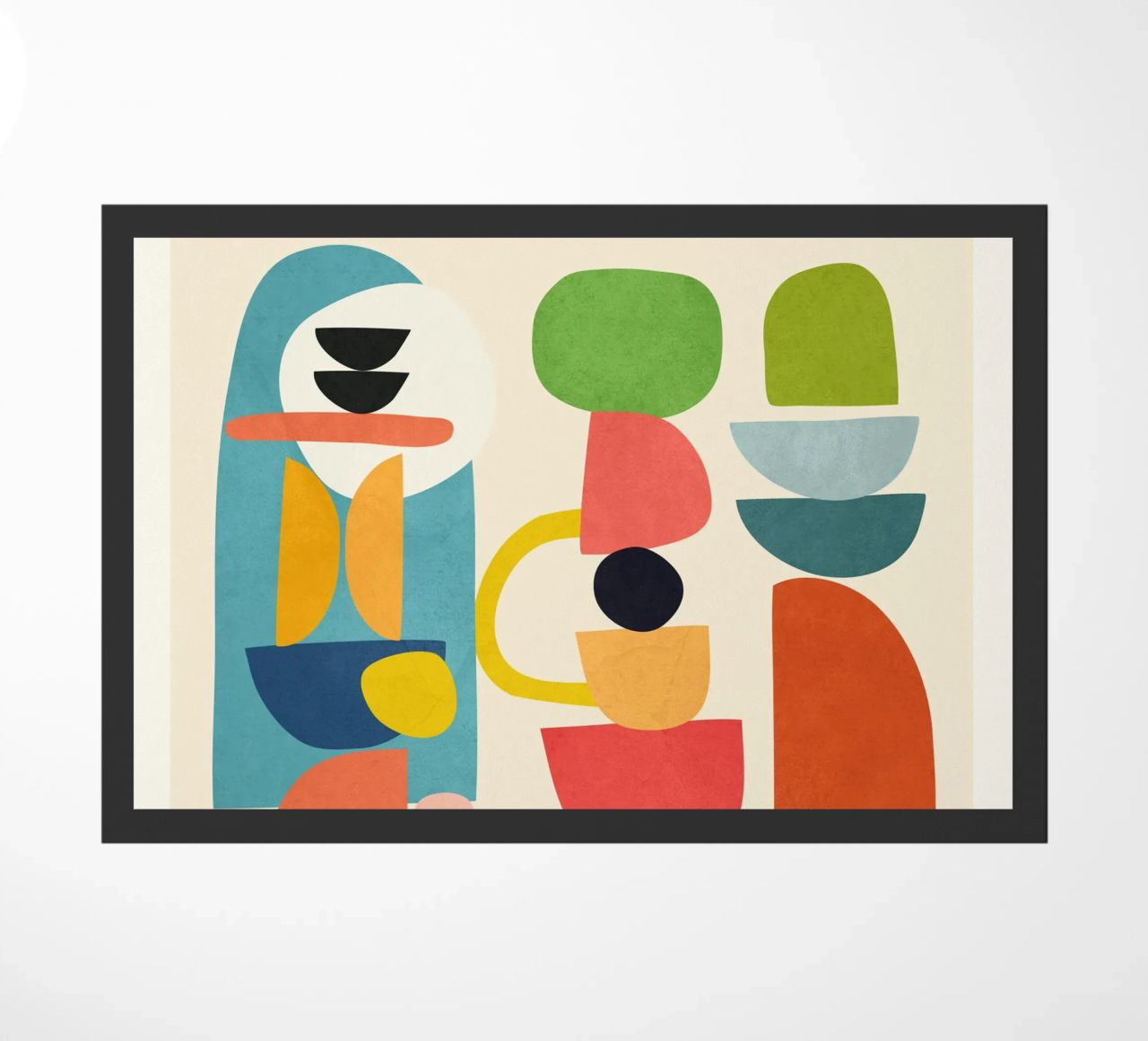 Minimal Abstract Shapes Art 3 zerbino da Flow Line