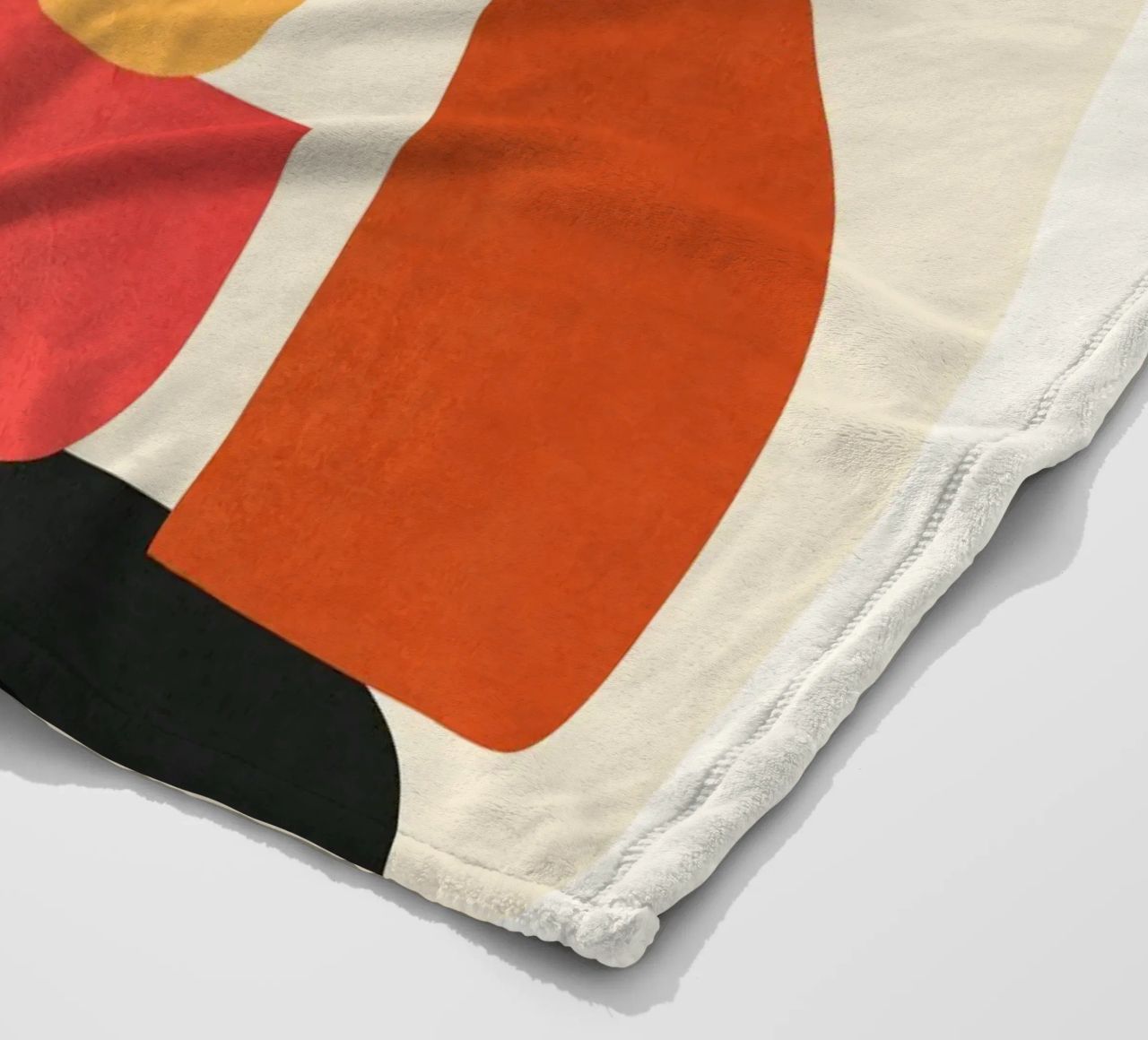 Minimal Abstract Shapes Art 3 coperta in pile da Flow Line
