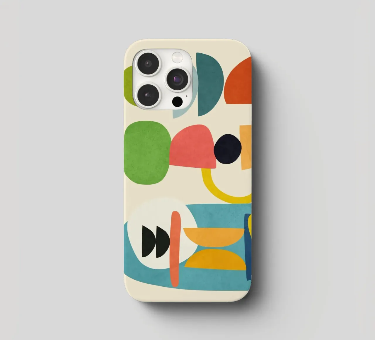 Minimal Abstract Shapes Art 3 cover iphone da Flow Line