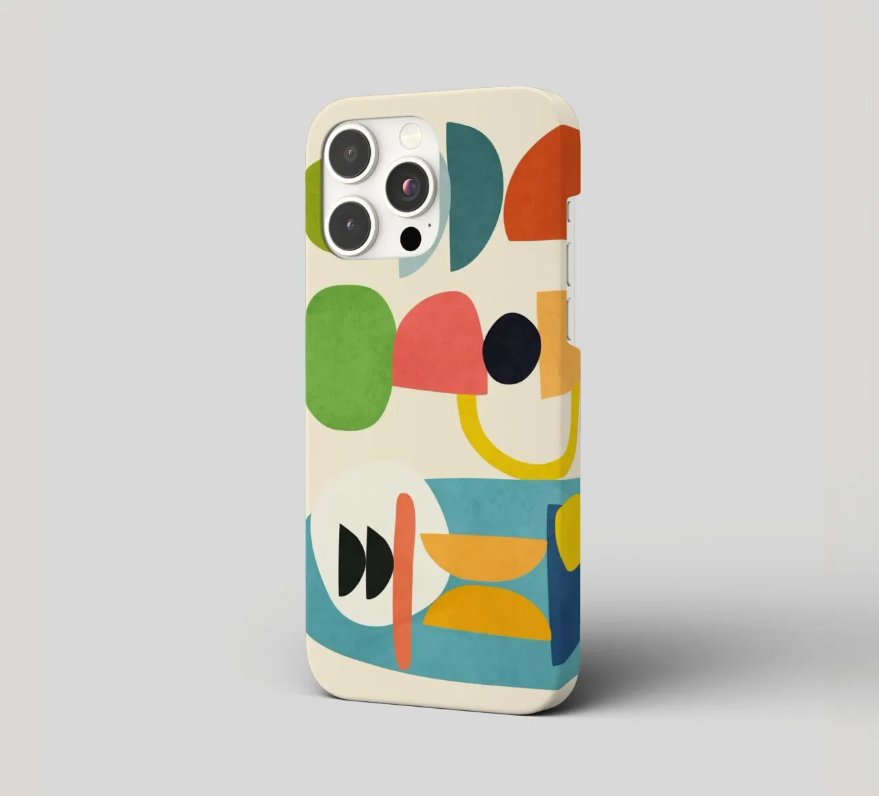 Minimal Abstract Shapes Art 3 cover iphone da Flow Line