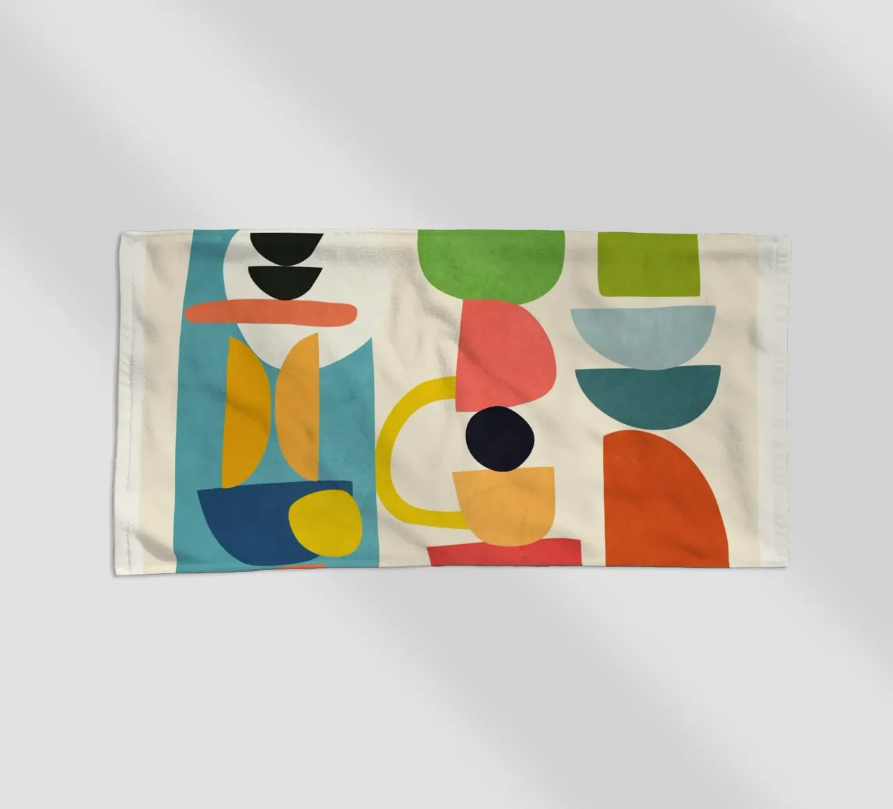 Minimal Abstract Shapes Art 3 telo mare da Flow Line