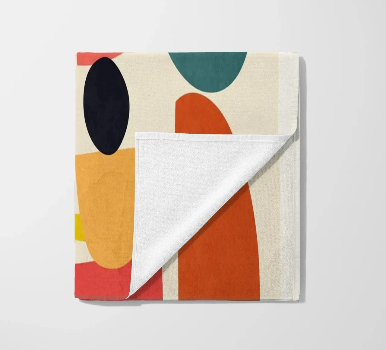 Minimal Abstract Shapes Art 3 telo mare da Flow Line