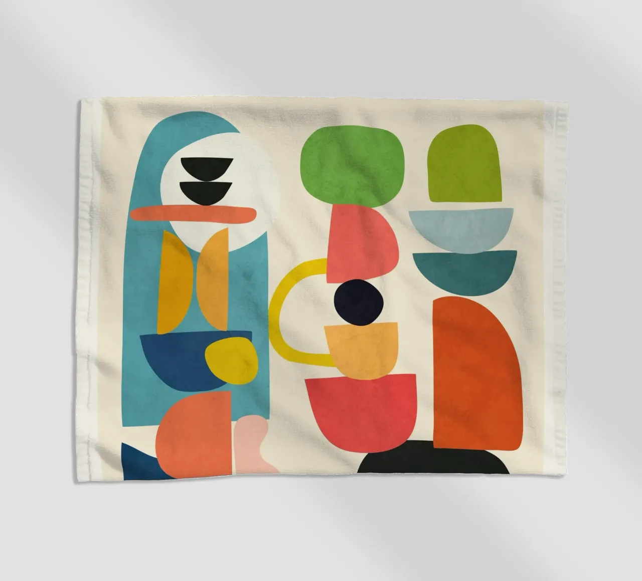 Minimal Abstract Shapes Art 3 telo mare da Flow Line