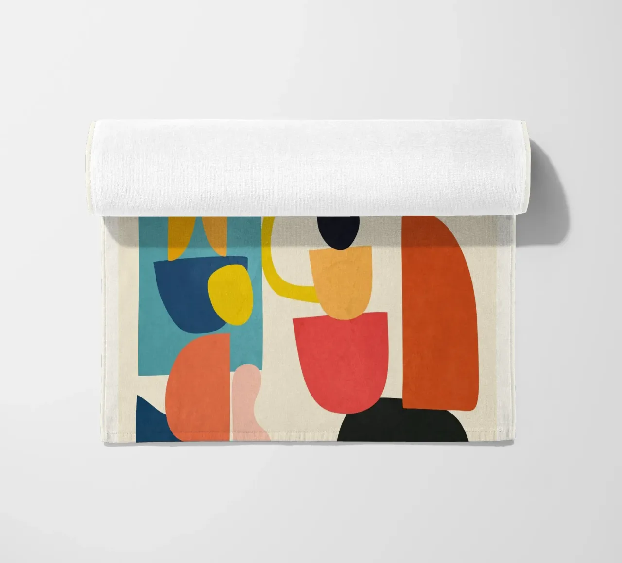 Minimal Abstract Shapes Art 3 telo mare da Flow Line