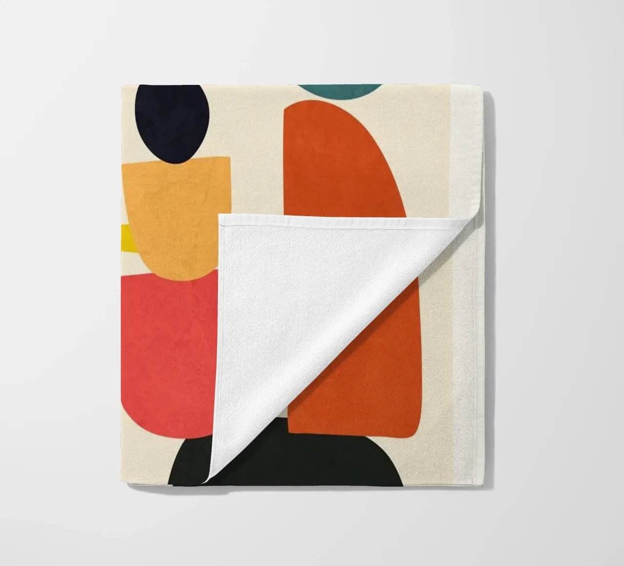 Minimal Abstract Shapes Art 3 telo mare da Flow Line