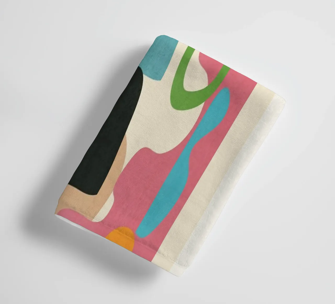 Minimal Abstract Shapes Art 5 asciugamano da bagno da Flow Line