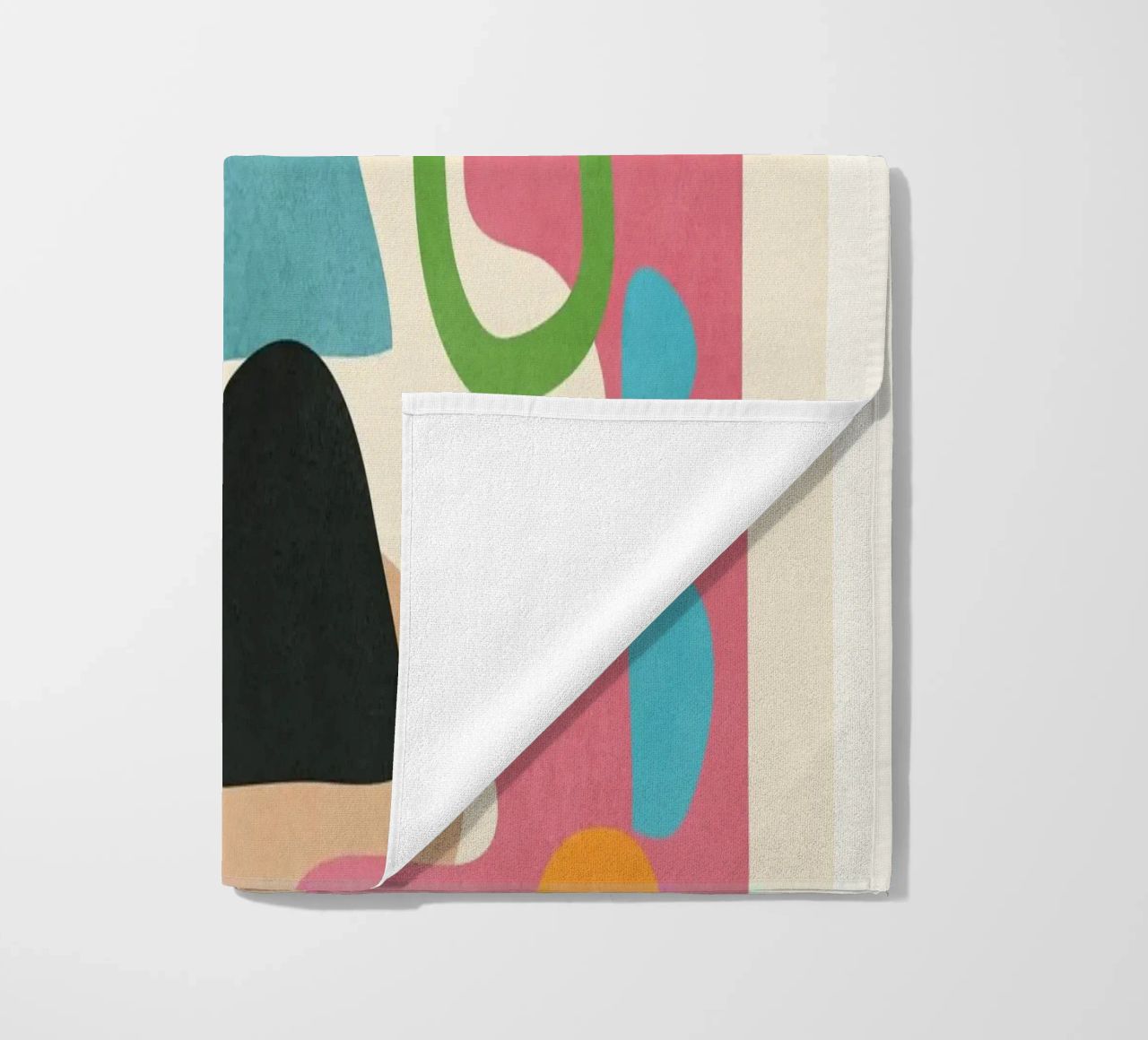 Minimal Abstract Shapes Art 5 telo mare da Flow Line