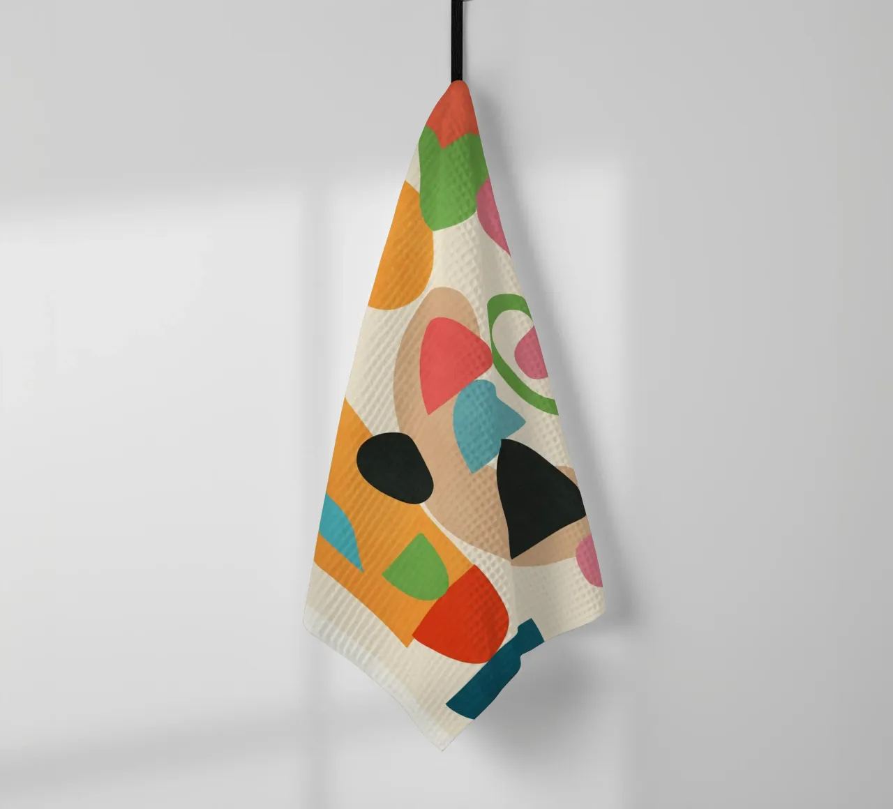 Minimal Abstract Shapes Art 5 canovaccio da cucina da Flow Line