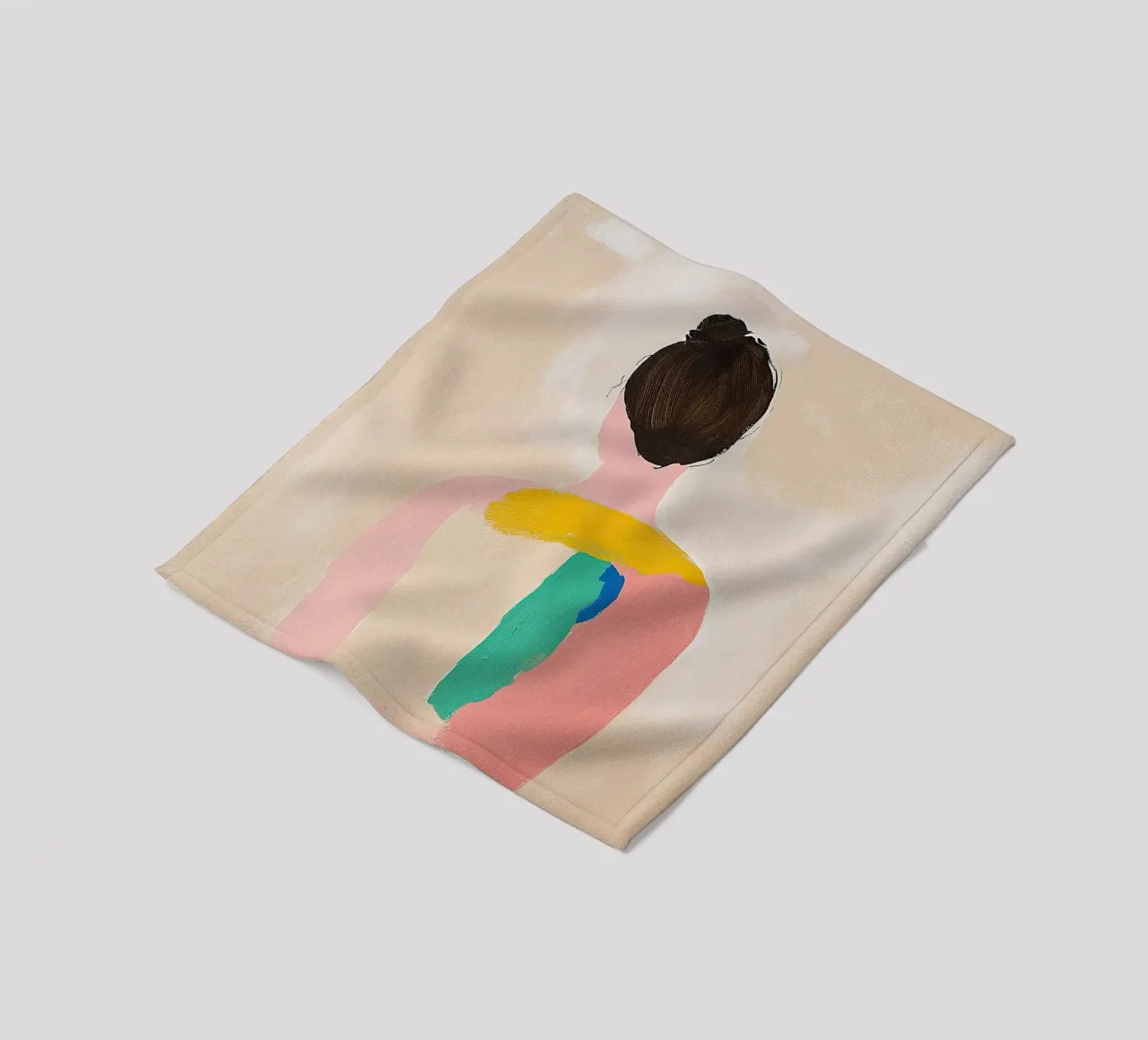 Colour body fleece blanket by Euphoria Theresa