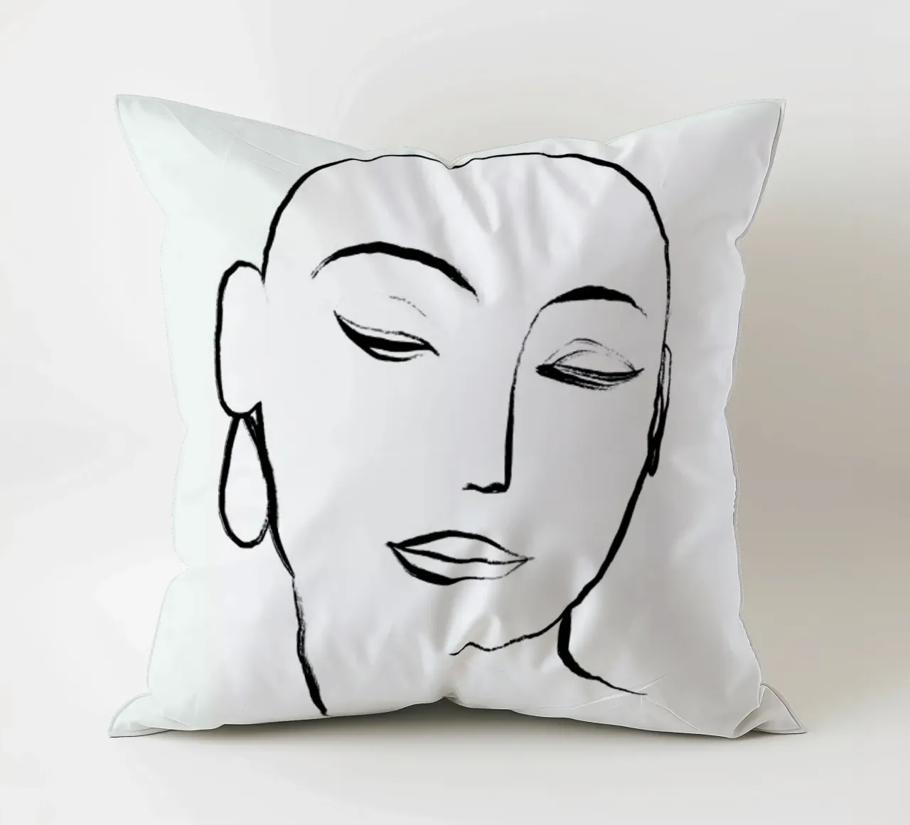 Her decorative cushion by Graphite