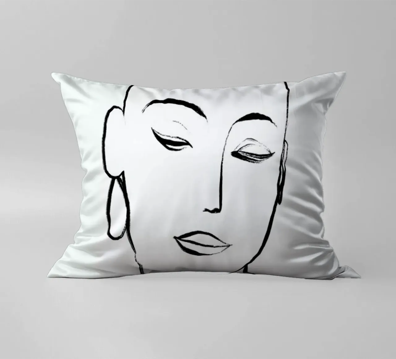 Her decorative cushion by Graphite