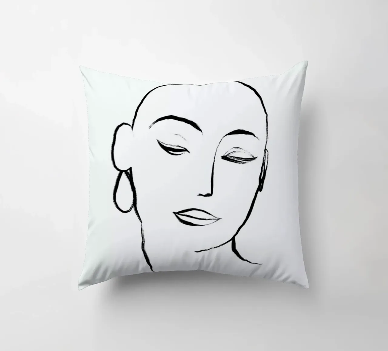 Her decorative cushion by Graphite