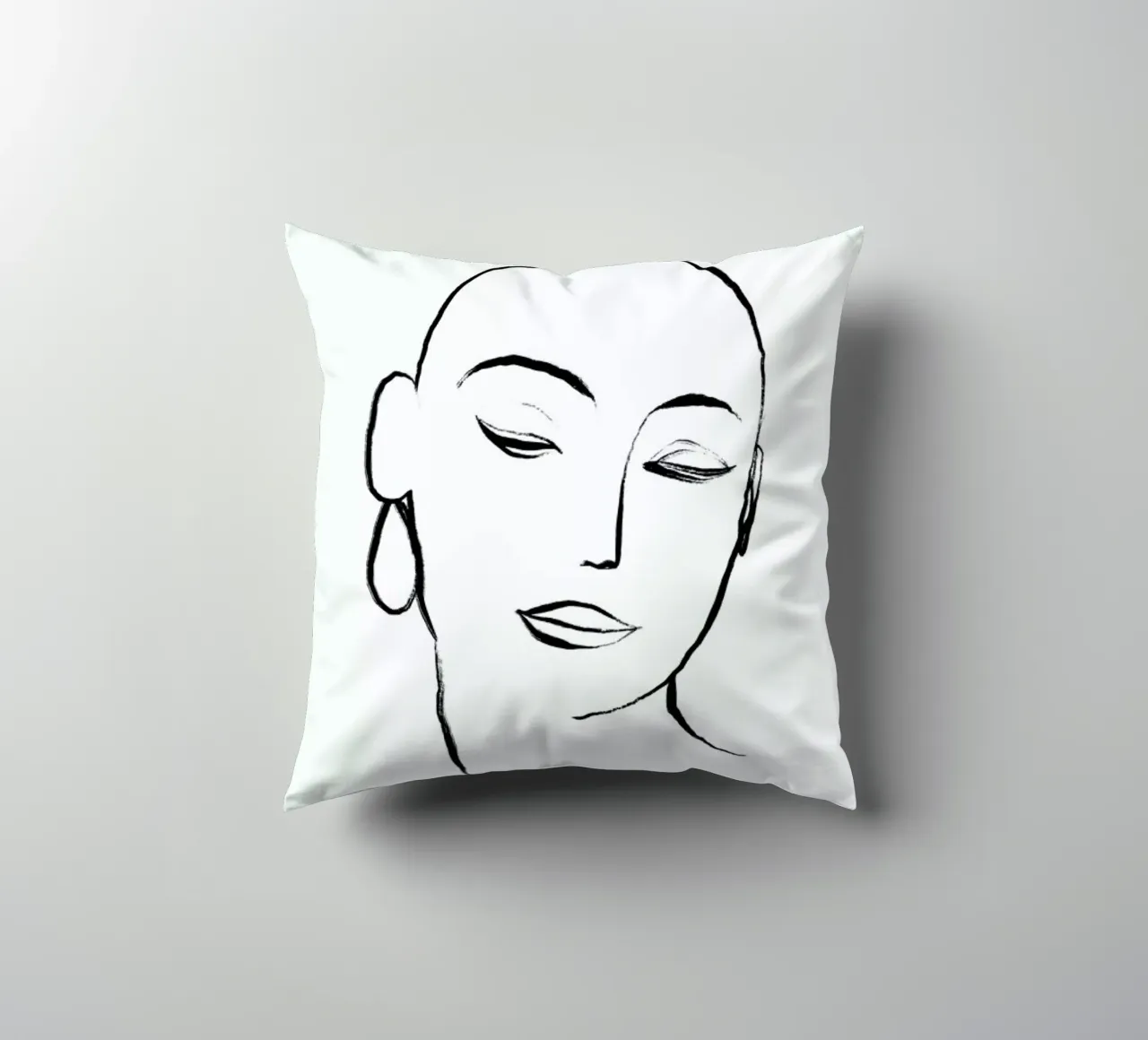 Her decorative cushion by Graphite