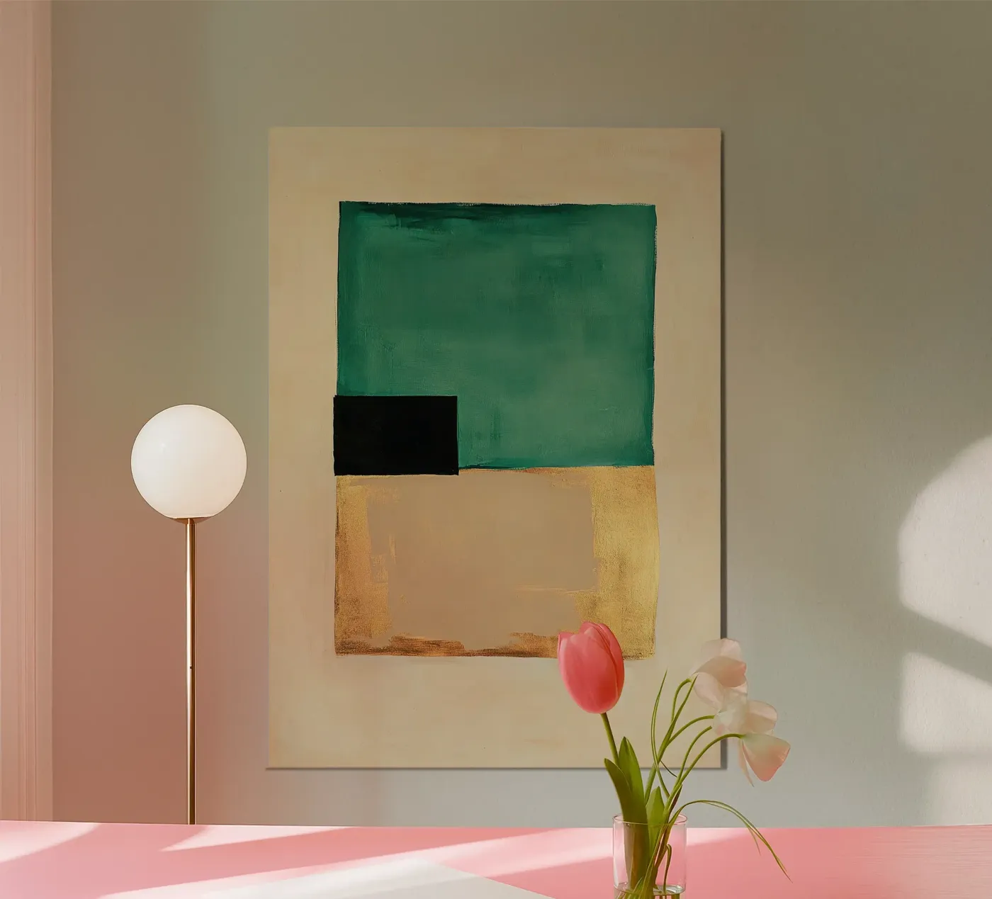 Eenvoudige elegantie poster van Euphoria Theresa