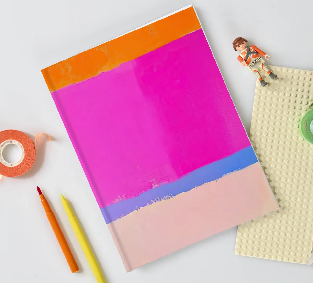 Expressionist lines notebook by Euphoria Theresa