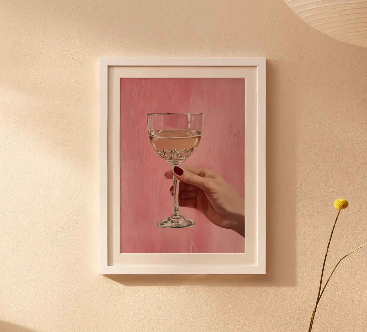Salute rosa poster da Euphoria Theresa