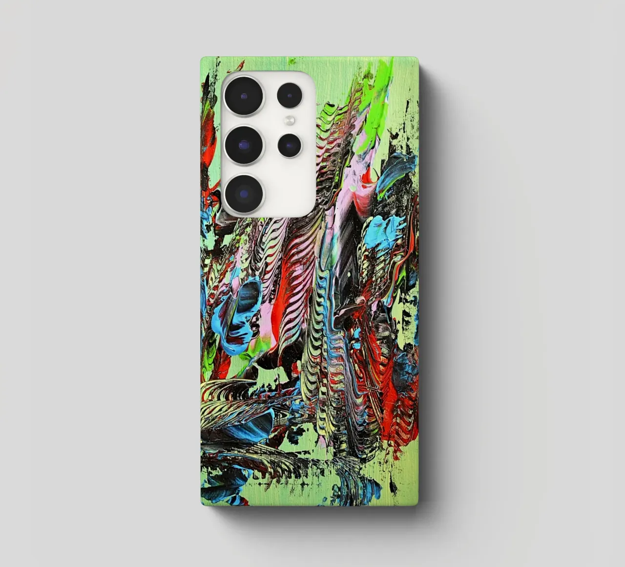 MESSAGE FROM THE HEART 13 cover samsung da Thierry Vobmann Abstract painting