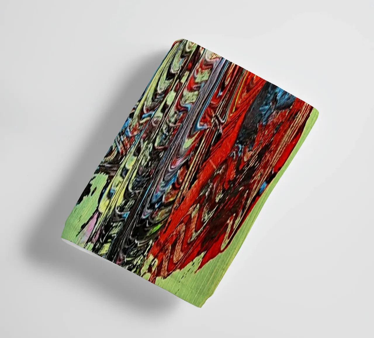 MESSAGE FROM THE HEART 13 asciugamano da bagno da Thierry Vobmann Abstract painting