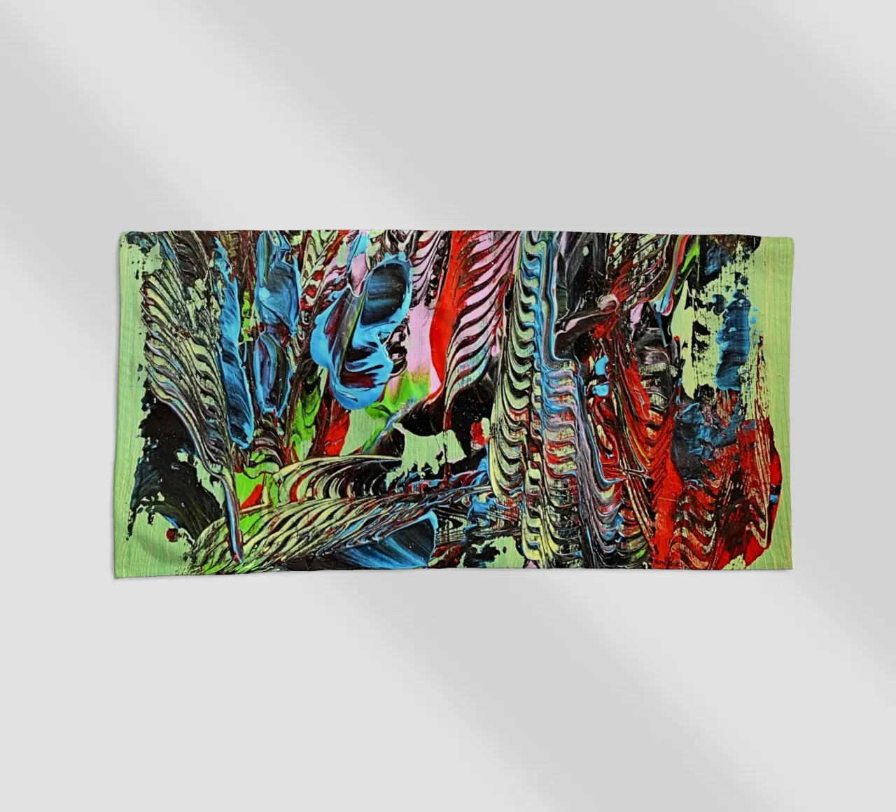 MESSAGE FROM THE HEART 13 telo mare da Thierry Vobmann Abstract painting