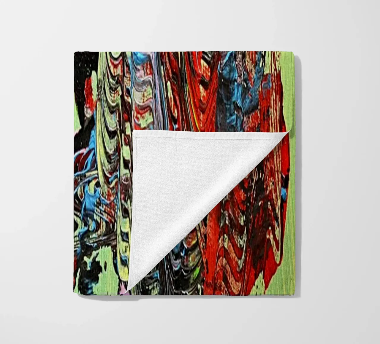 MESSAGE FROM THE HEART 13 telo mare da Thierry Vobmann Abstract painting