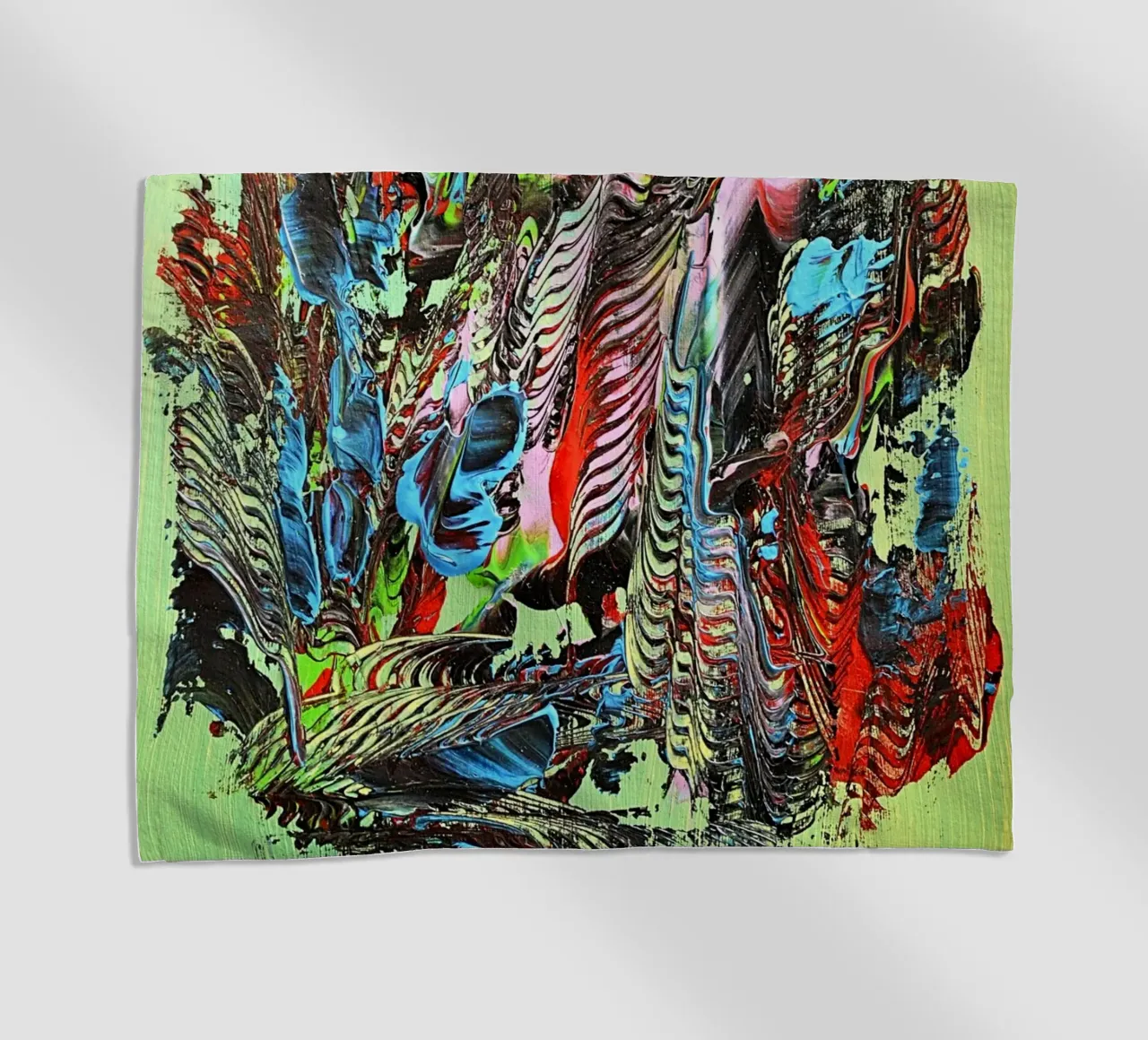 MESSAGE FROM THE HEART 13 telo mare da Thierry Vobmann Abstract painting