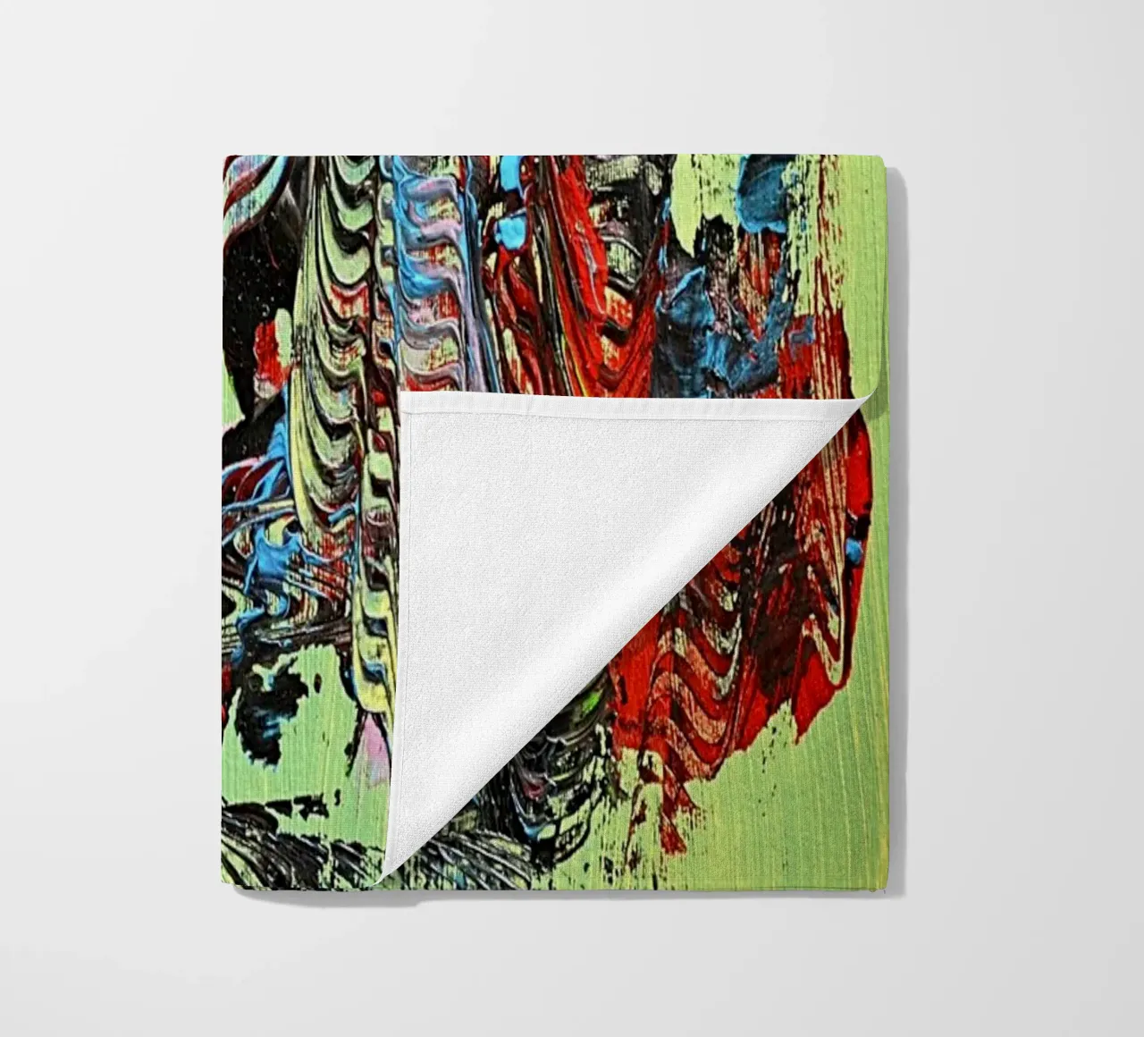 MESSAGE FROM THE HEART 13 telo mare da Thierry Vobmann Abstract painting