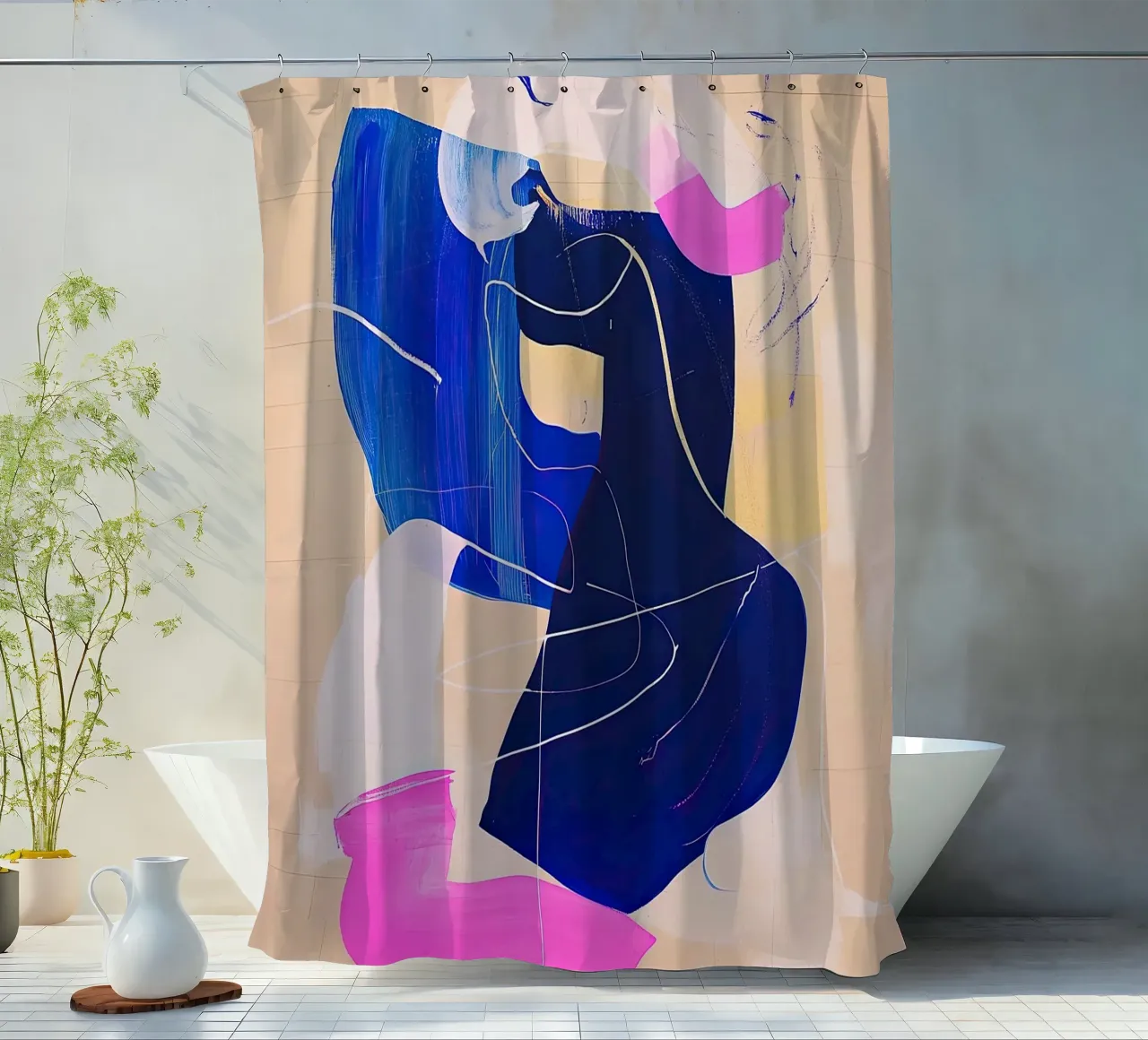 Giappone Tanz tenda da doccia da Euphoria Theresa