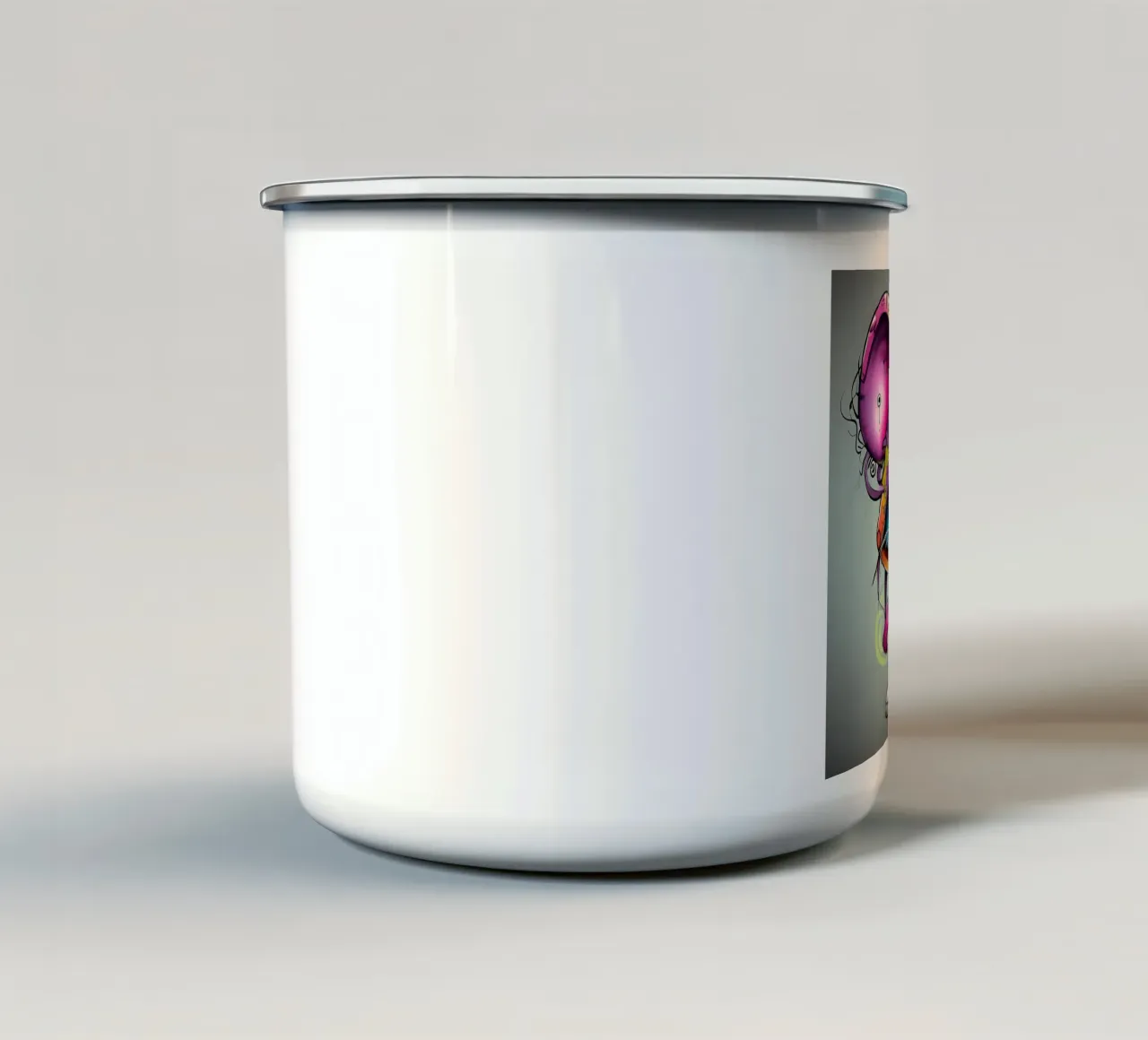 Stile_mouse_K_1 tazza in smalto da Tierisch bunt by LK