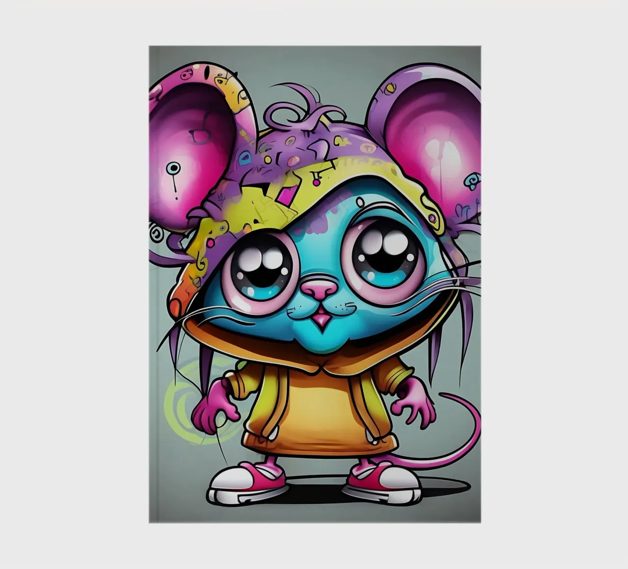 Mouse_style_K_1 notebook by Tierisch bunt by LK
