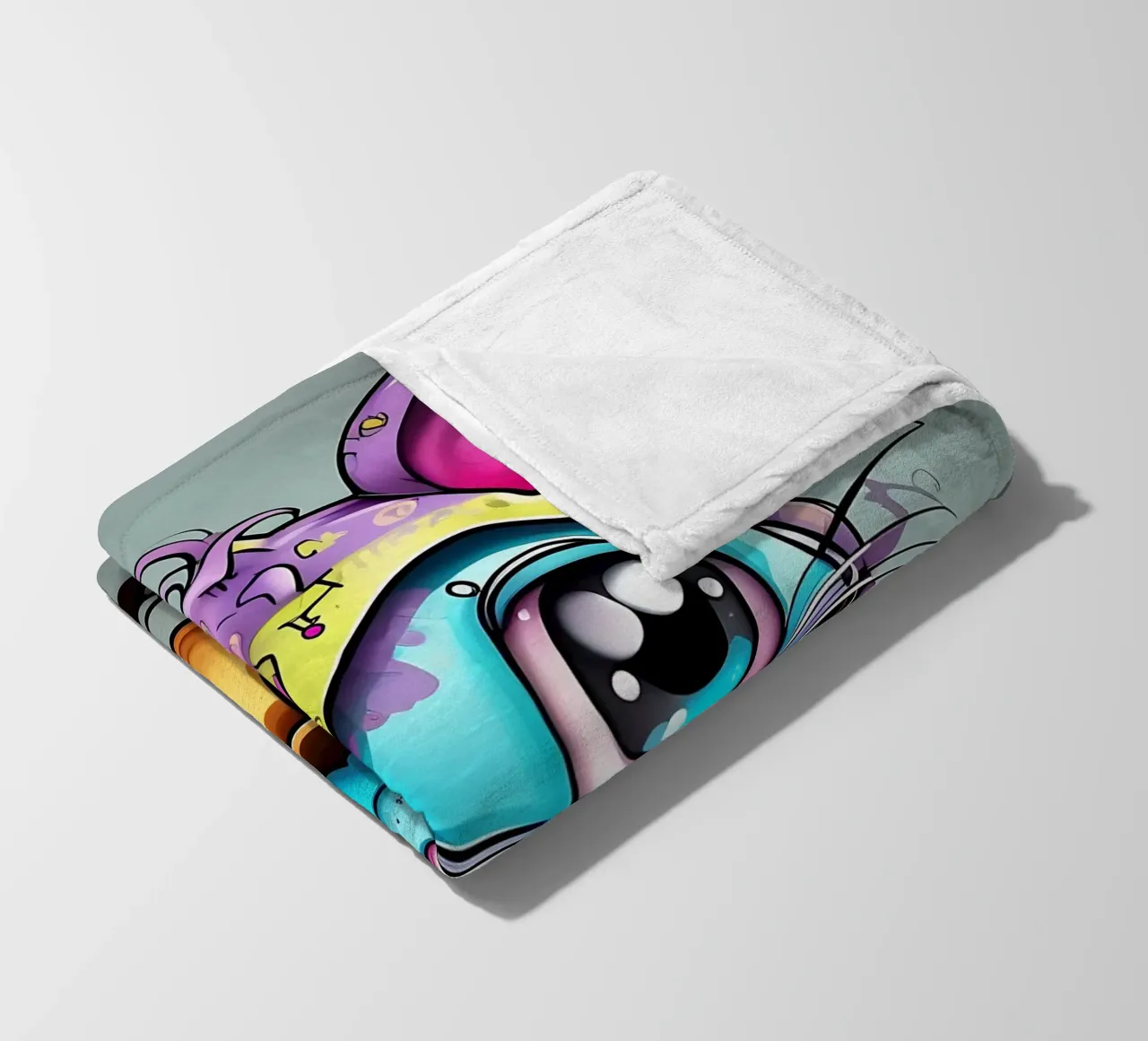 Stile_mouse_K_1 coperta in pile da Tierisch bunt by LK