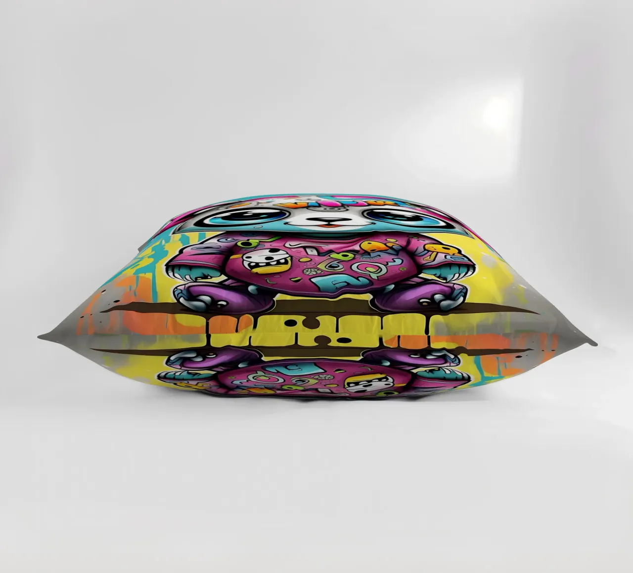 Panda_Style_K_1 cuscino da Tierisch bunt by LK