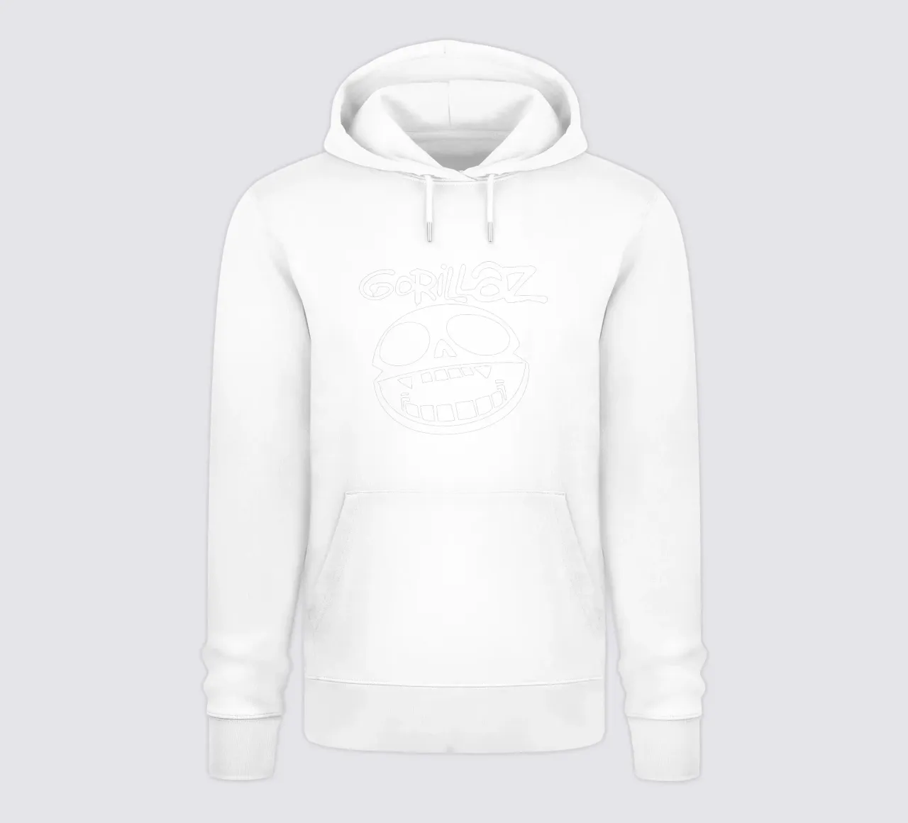 Logo bianco felpa con cappuccio da Jason Lavelle