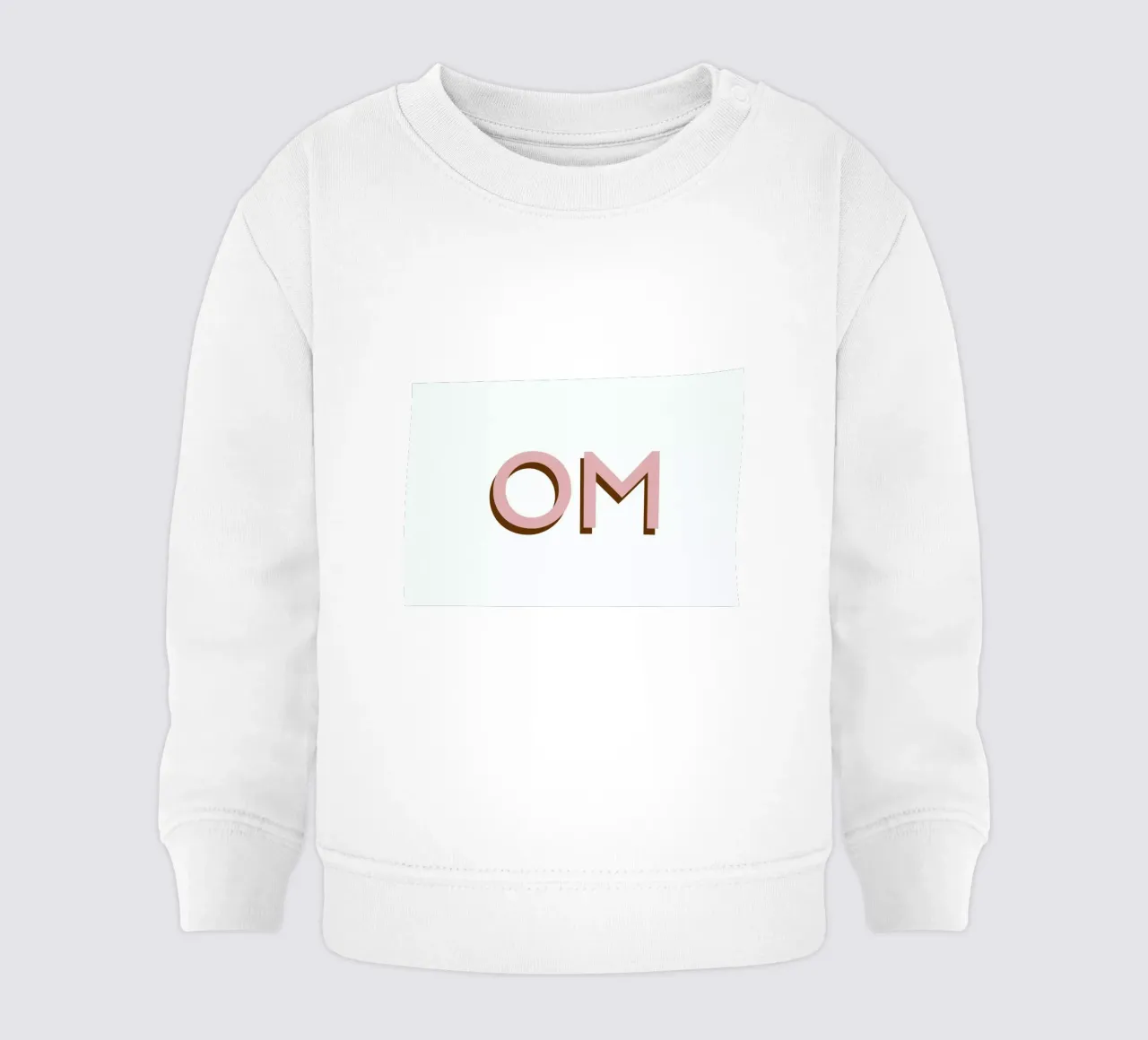 Om 2 felpa neonato da Linda Gobeta