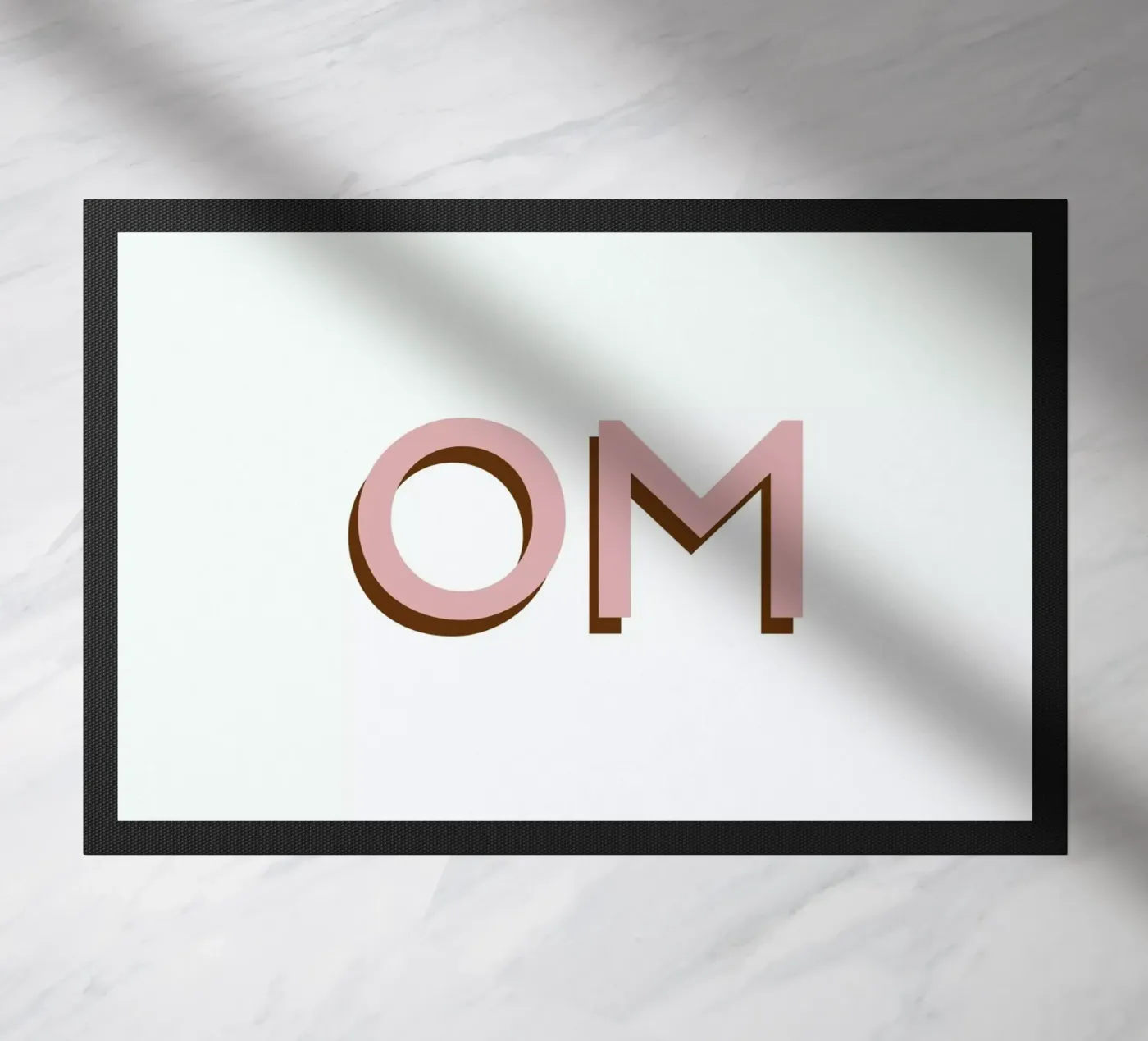 Om 2 doormat by Linda Gobeta