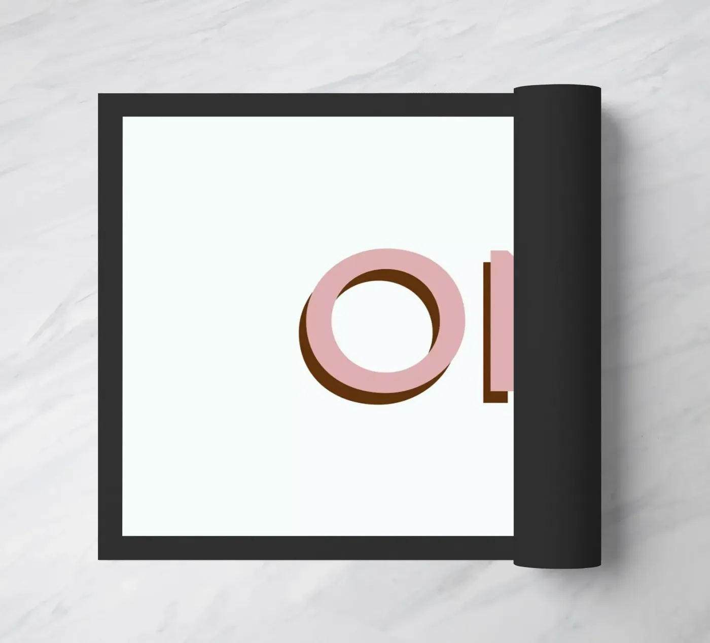 Om 2 doormat by Linda Gobeta