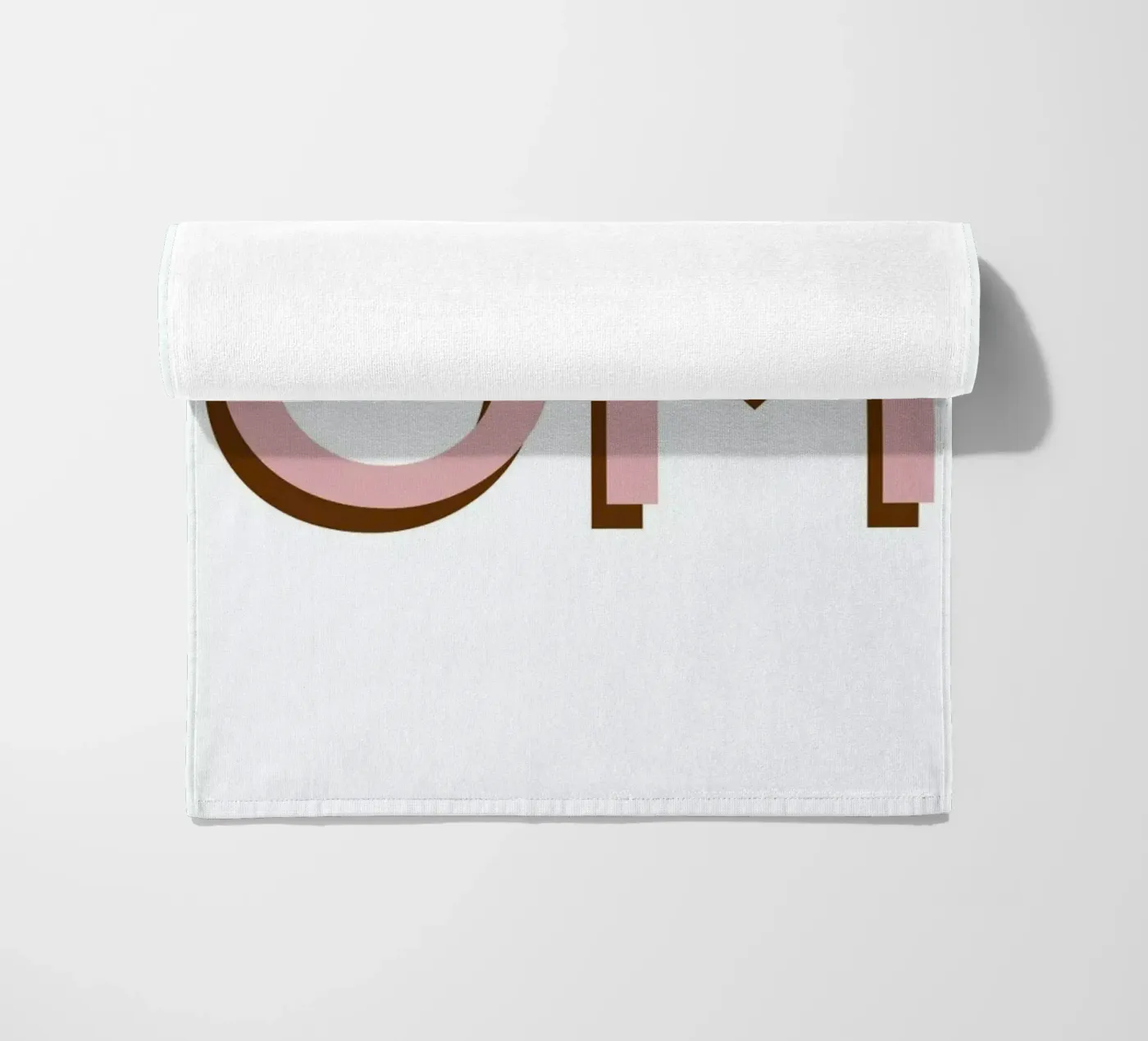 Om 2 beach towel by Linda Gobeta