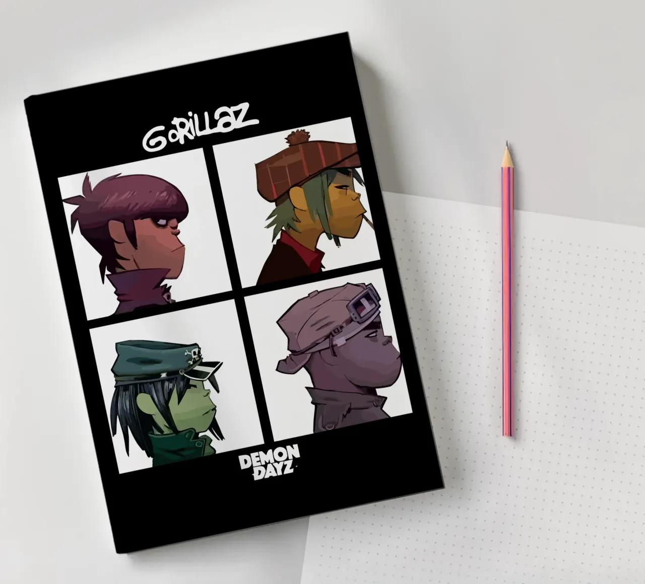 Demon Days notebook by Jason Lavelle