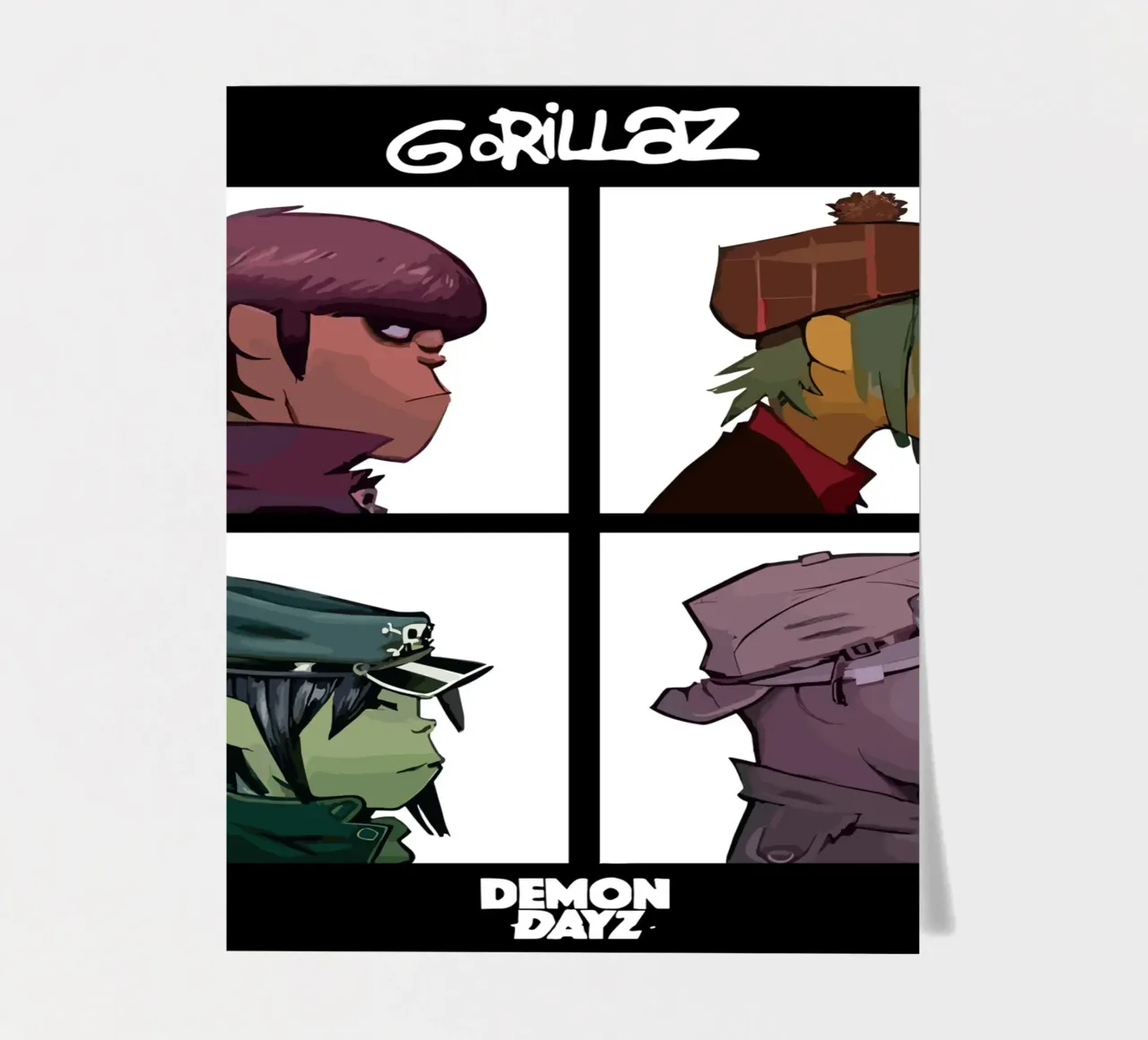 Demon Days sticker sheet by Jason Lavelle