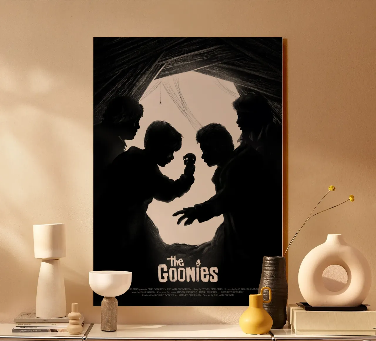 Goonies never say die! alu-dibond by Federico Mancosu