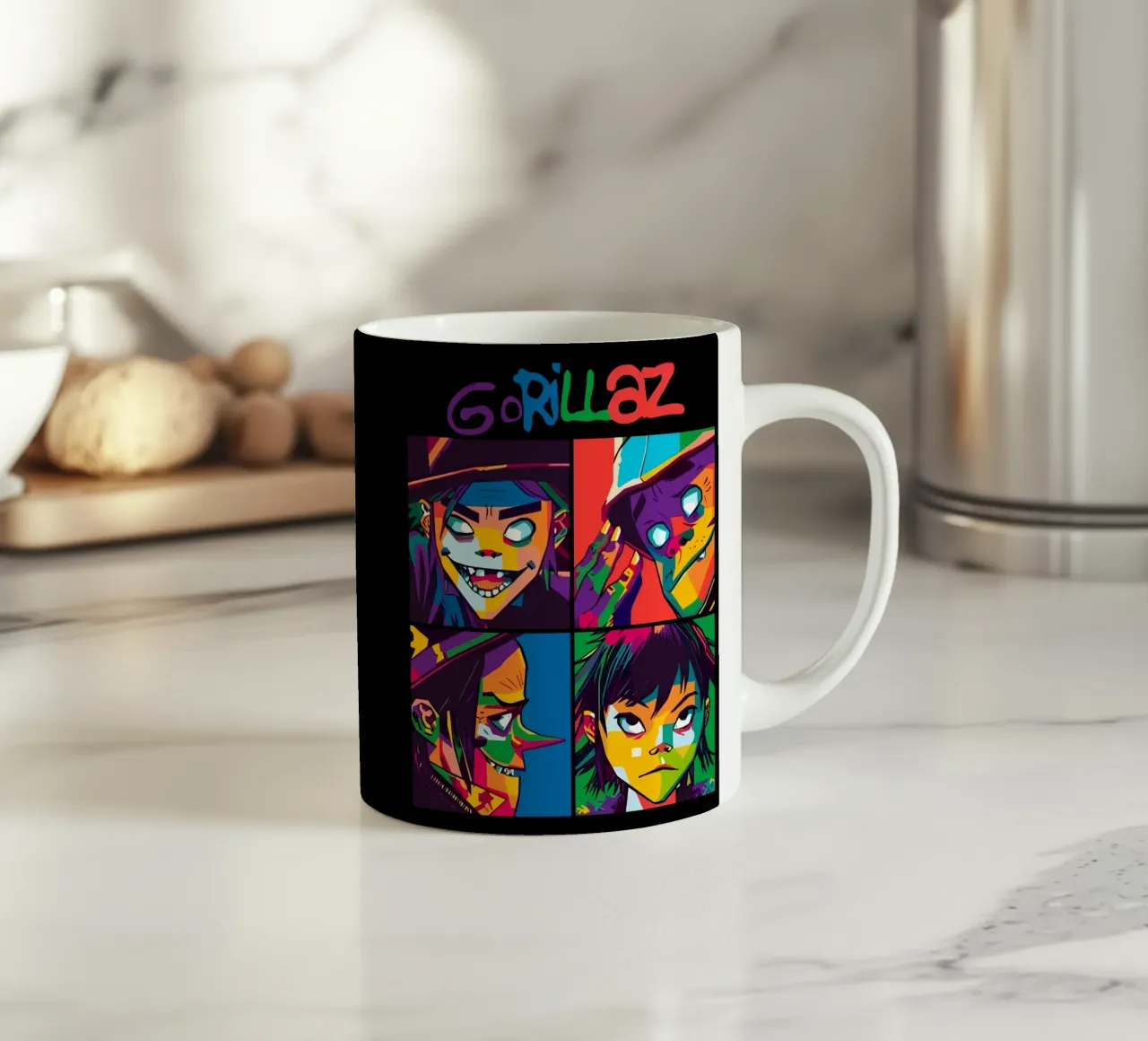 Rock Band tazza in ceramica da Jason Lavelle