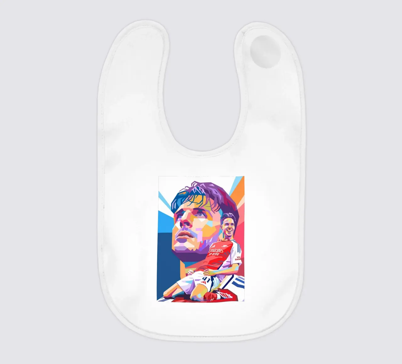 Stile artistico di Declan Rice WPAP bavaglino da Hantamrata