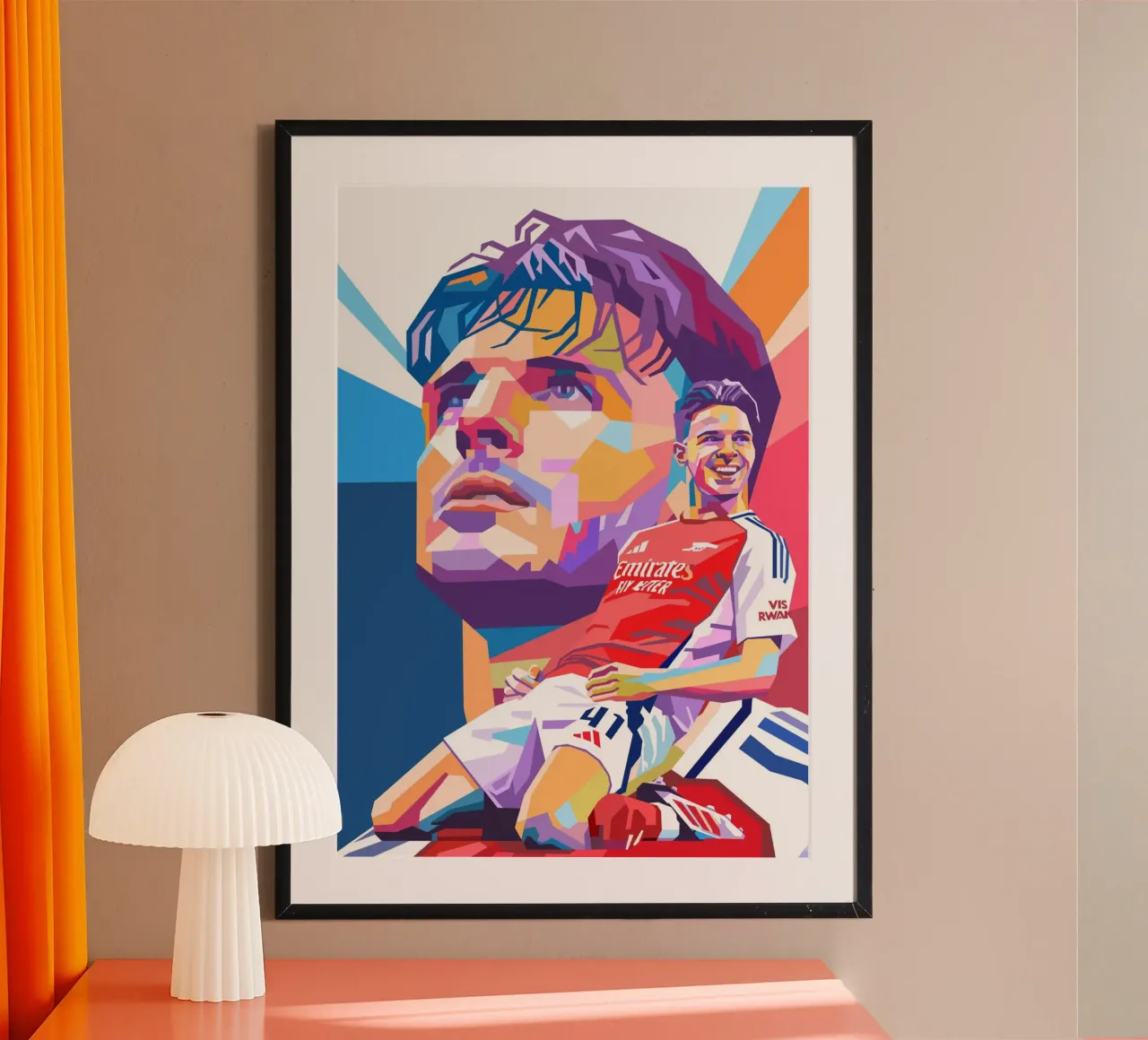 Stile artistico di Declan Rice WPAP carta hahnemühle da Hantamrata