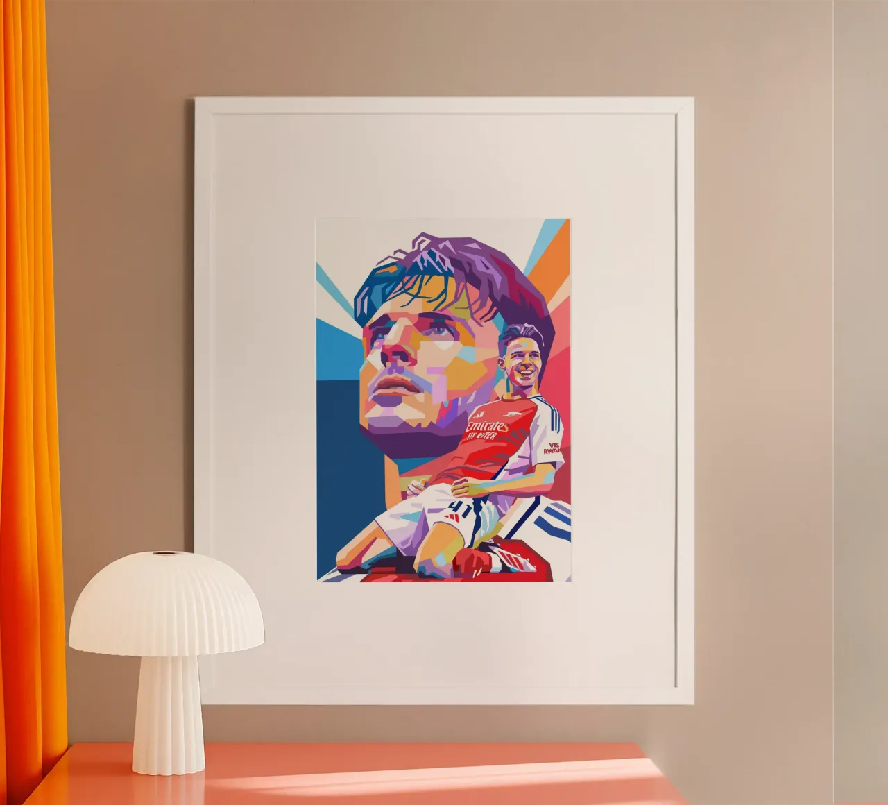 Stile artistico di Declan Rice WPAP carta hahnemühle da Hantamrata