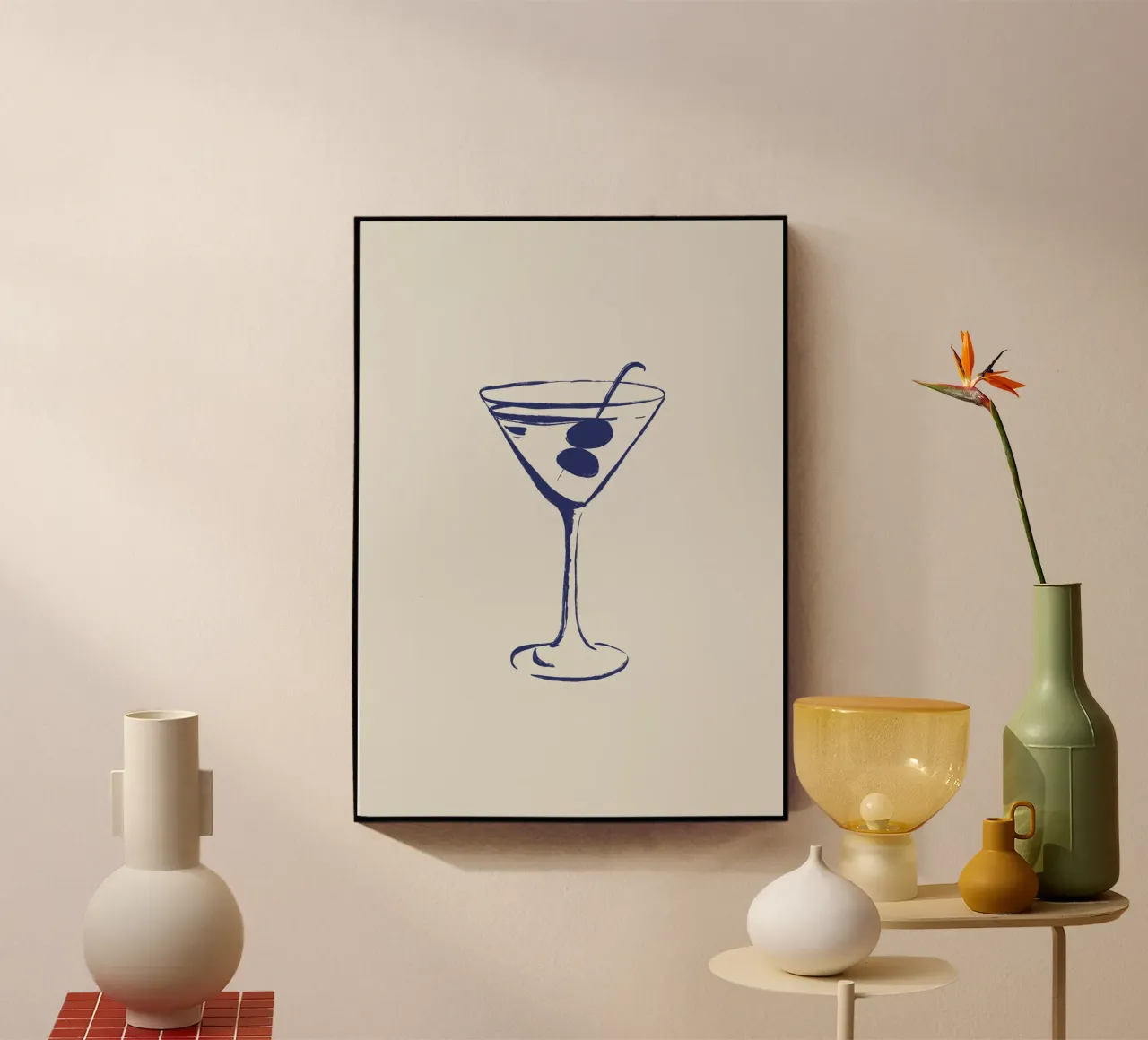 Bicchiere da Martini plexiglass da Sixmai