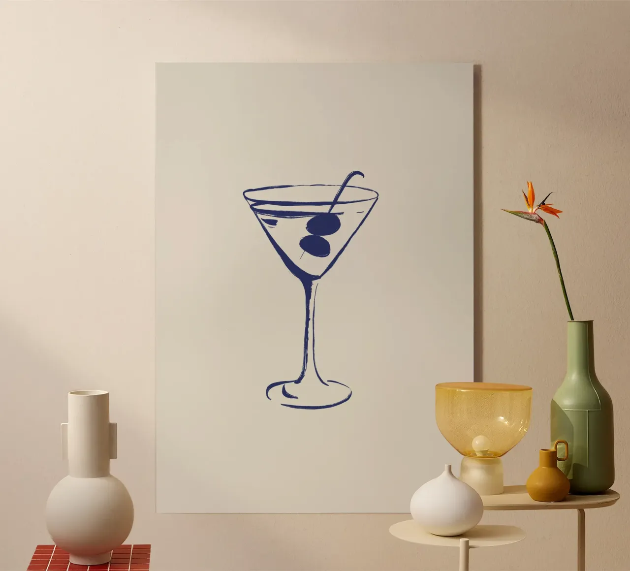 Bicchiere da Martini plexiglass da Sixmai