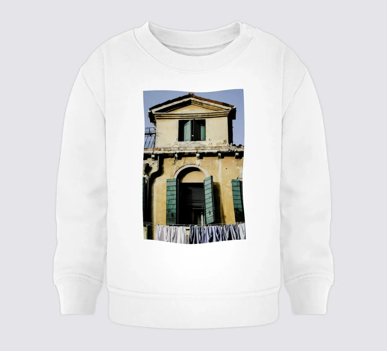 Laundry in Venice felpa neonato da Anja Hebrank Photography