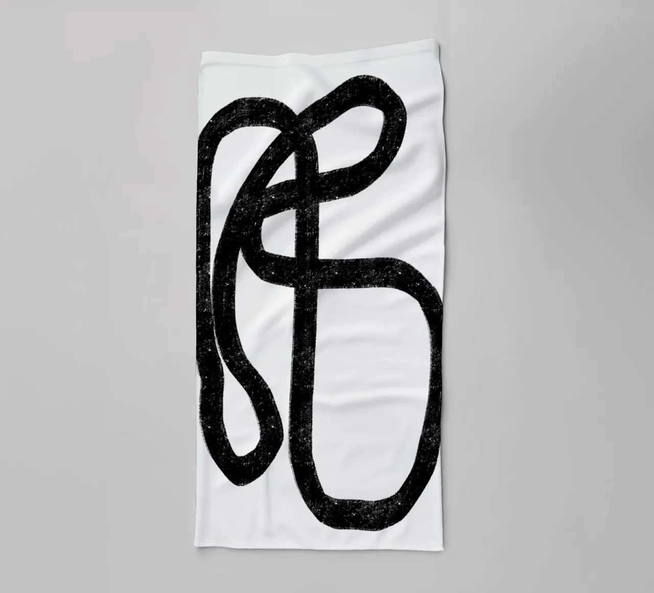 Weaving badhanddoek van Graphite