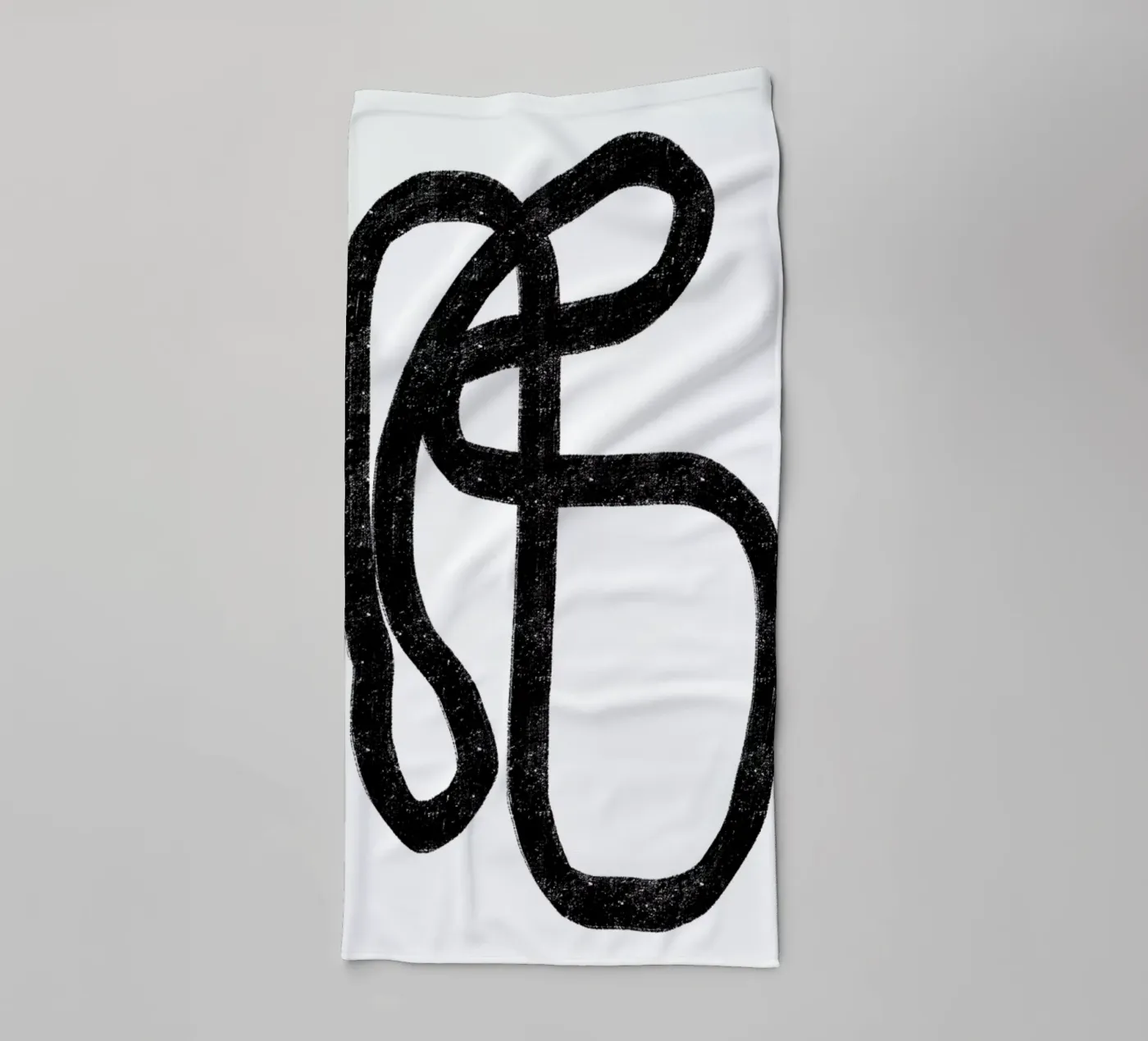 Weaving badhanddoek van Graphite