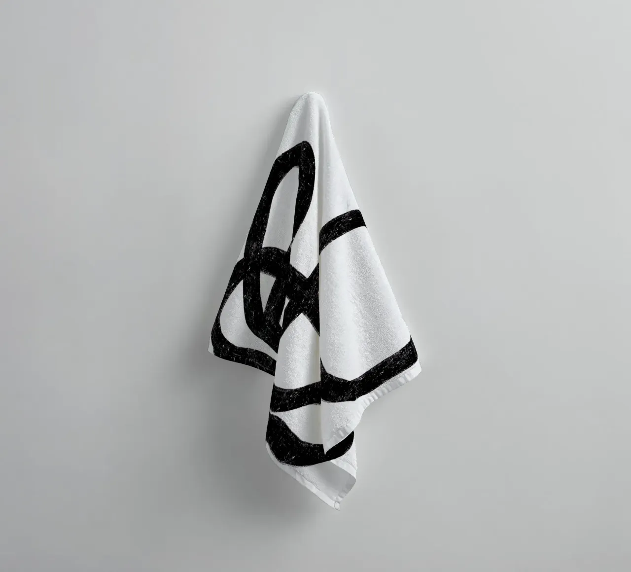 Weaving badhanddoek van Graphite