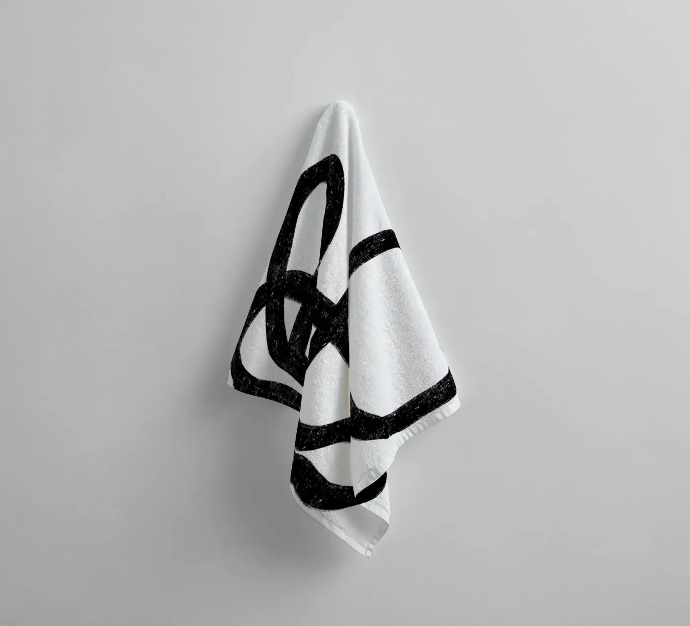 Weaving badhanddoek van Graphite